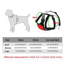 Load image into Gallery viewer, Nylon Dog Car Seat Belt Mesh Pet Dogs