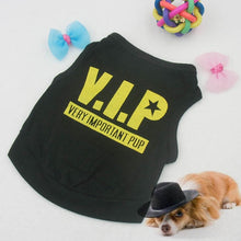 Load image into Gallery viewer, Dog Tshirt VIP Pets T-shirts For Dogs Goods