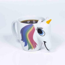 Load image into Gallery viewer, 3D Ceramic Unicorn Coffee Cup Mug