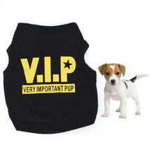 Load image into Gallery viewer, Dog Tshirt VIP Pets T-shirts For Dogs Goods