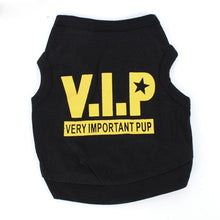 Load image into Gallery viewer, Dog Tshirt VIP Pets T-shirts For Dogs Goods